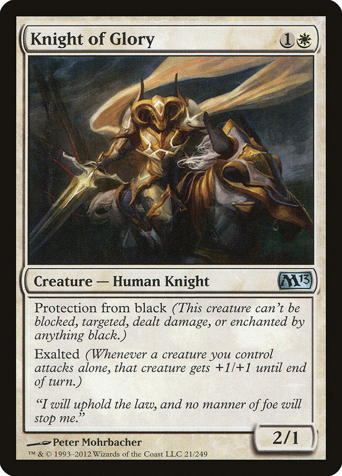 Knight of Glory [Magic 2013] | Card Merchant Takapuna