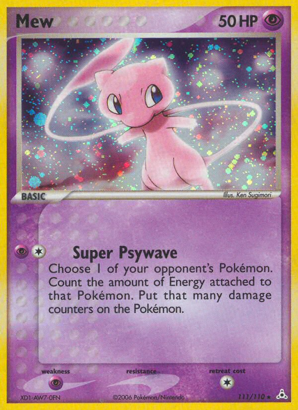 Mew (111/110) [EX: Holon Phantoms] | Card Merchant Takapuna