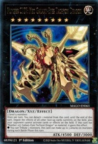 Number C107: Neo Galaxy-Eyes Tachyon Dragon [MAGO-EN063] Rare | Card Merchant Takapuna