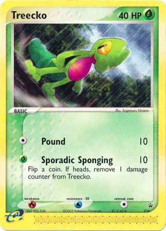 Treecko (016) (Non-Holo) [Nintendo: Black Star Promos] | Card Merchant Takapuna