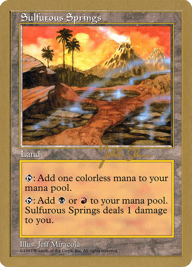 Sulfurous Springs (Jakub Slemr) [World Championship Decks 1997] | Card Merchant Takapuna