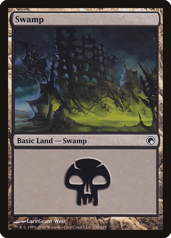 Swamp (238) [Scars of Mirrodin] | Card Merchant Takapuna