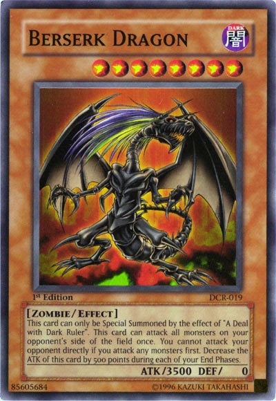 Berserk Dragon [DCR-019] Super Rare | Card Merchant Takapuna