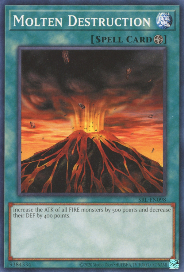 Molten Destruction [SRL-EN098] Short Print | Card Merchant Takapuna