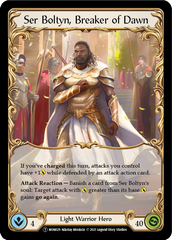 Ser Boltyn, Breaker of Dawn // Boltyn [U-MON029 // U-MON030] (Monarch Unlimited)  Unlimited Normal | Card Merchant Takapuna