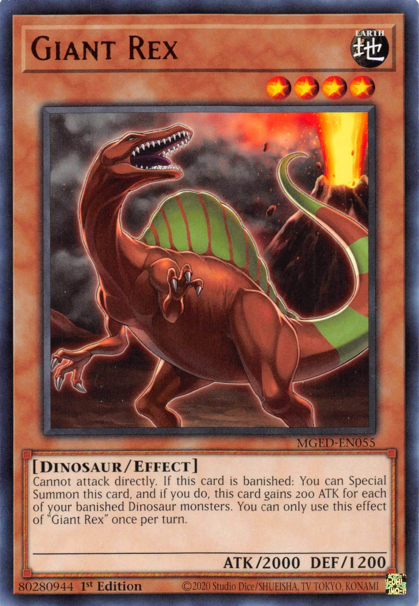 Giant Rex [MGED-EN055] Rare | Card Merchant Takapuna