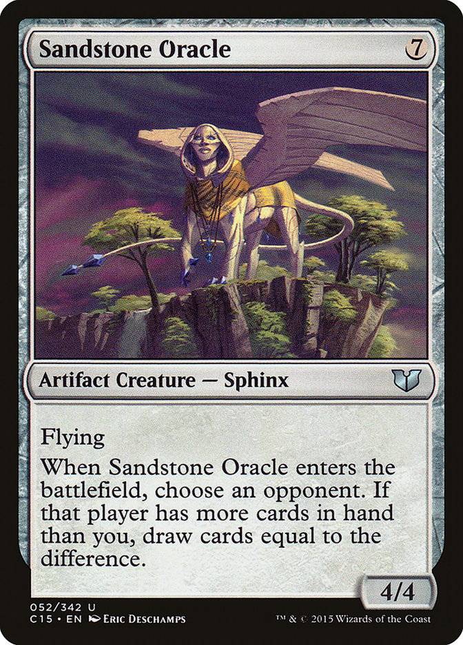 Sandstone Oracle [Commander 2015] | Card Merchant Takapuna