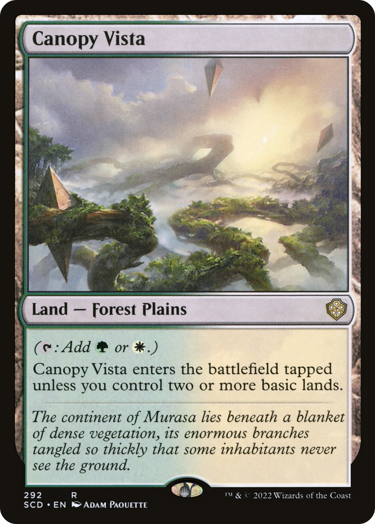 Canopy Vista [Starter Commander Decks] | Card Merchant Takapuna