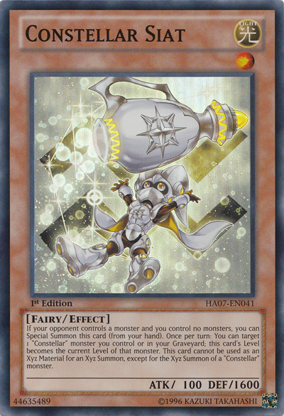 Constellar Siat [HA07-EN041] Super Rare | Card Merchant Takapuna