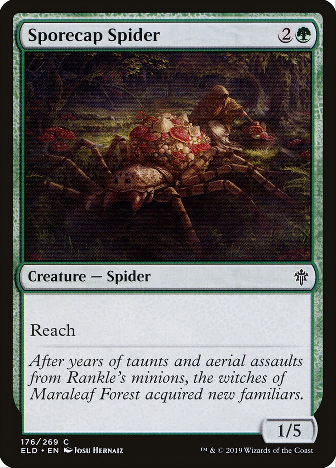 Sporecap Spider [Throne of Eldraine] | Card Merchant Takapuna