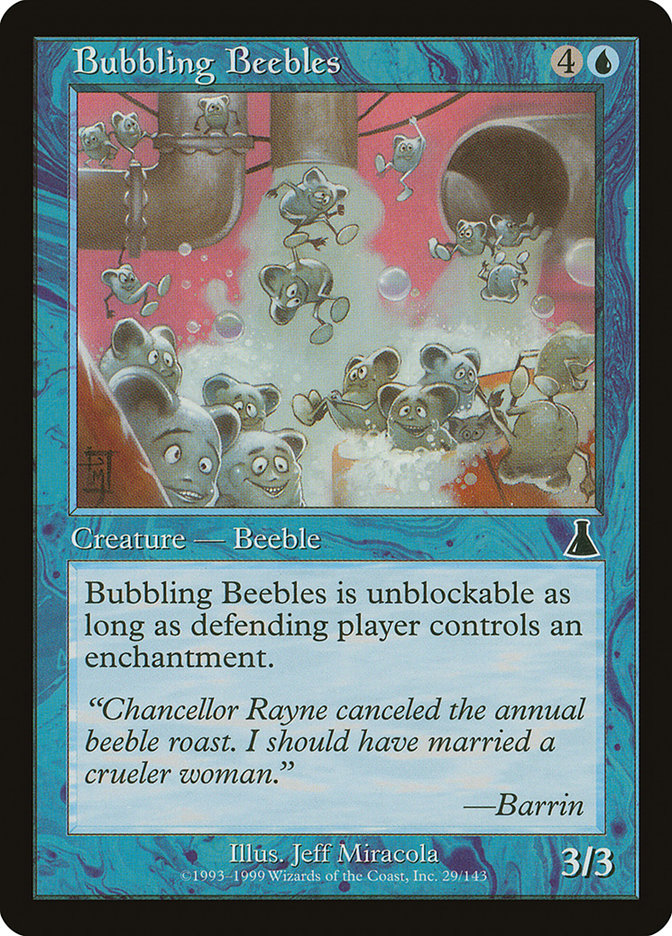 Bubbling Beebles [Urza's Destiny] | Card Merchant Takapuna