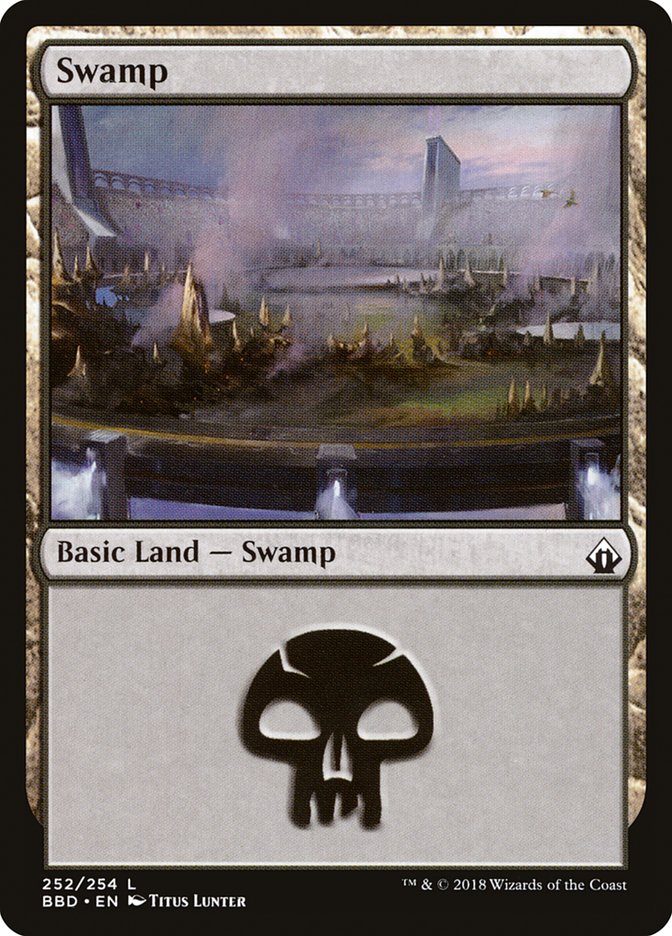 Swamp (252) [Battlebond] | Card Merchant Takapuna