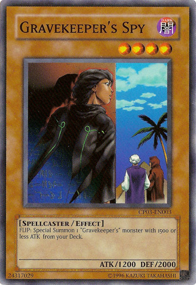 Gravekeeper's Spy [CP03-EN003] Super Rare | Card Merchant Takapuna