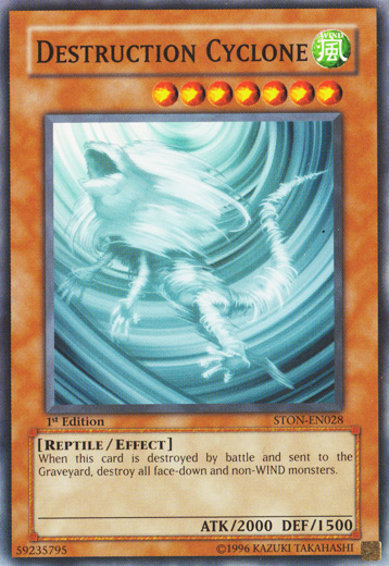 Destruction Cyclone [STON-EN028] Common | Card Merchant Takapuna