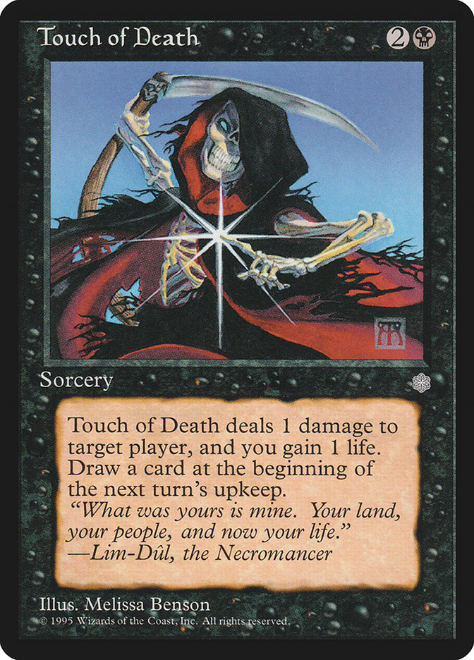 Touch of Death [Ice Age] | Card Merchant Takapuna