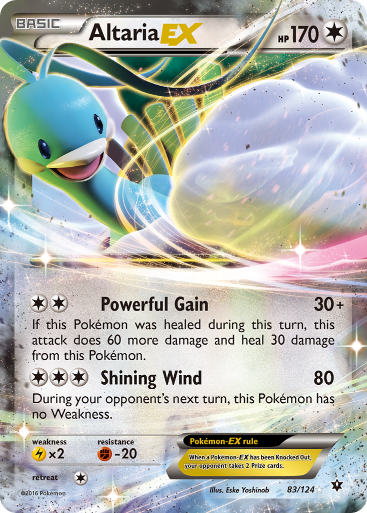 Altaria EX (83/124) [XY: Fates Collide] | Card Merchant Takapuna