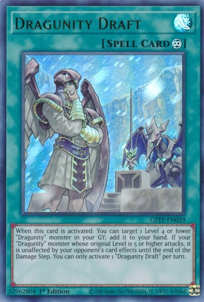 Dragunity Draft [GFTP-EN039] Ultra Rare | Card Merchant Takapuna