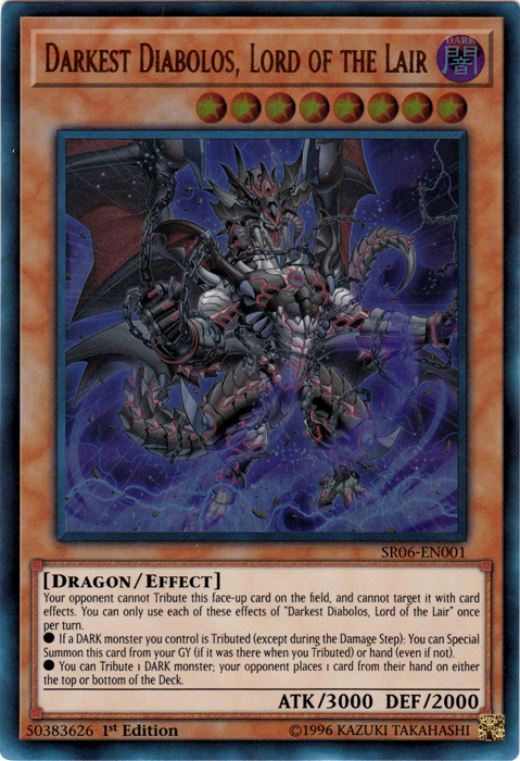 Darkest Diabolos, Lord of the Lair [SR06-EN001] Ultra Rare | Card Merchant Takapuna