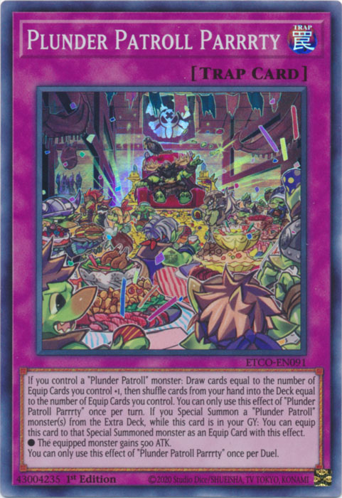 Plunder Patroll Parrrty [ETCO-EN091] Super Rare | Card Merchant Takapuna