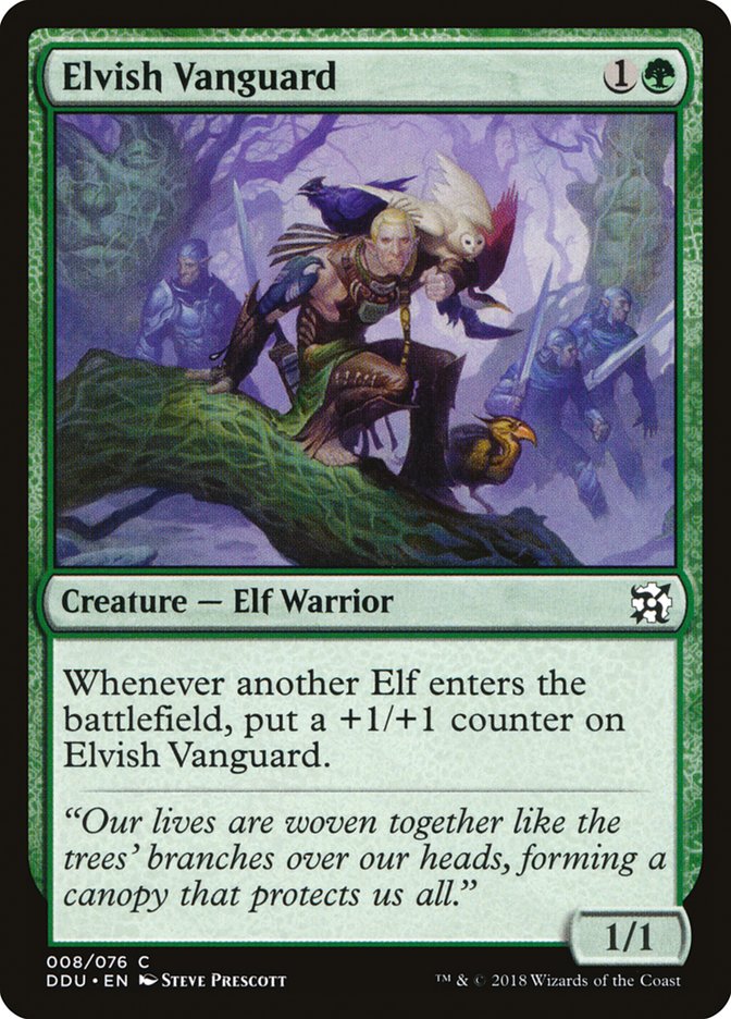 Elvish Vanguard [Duel Decks: Elves vs. Inventors] | Card Merchant Takapuna