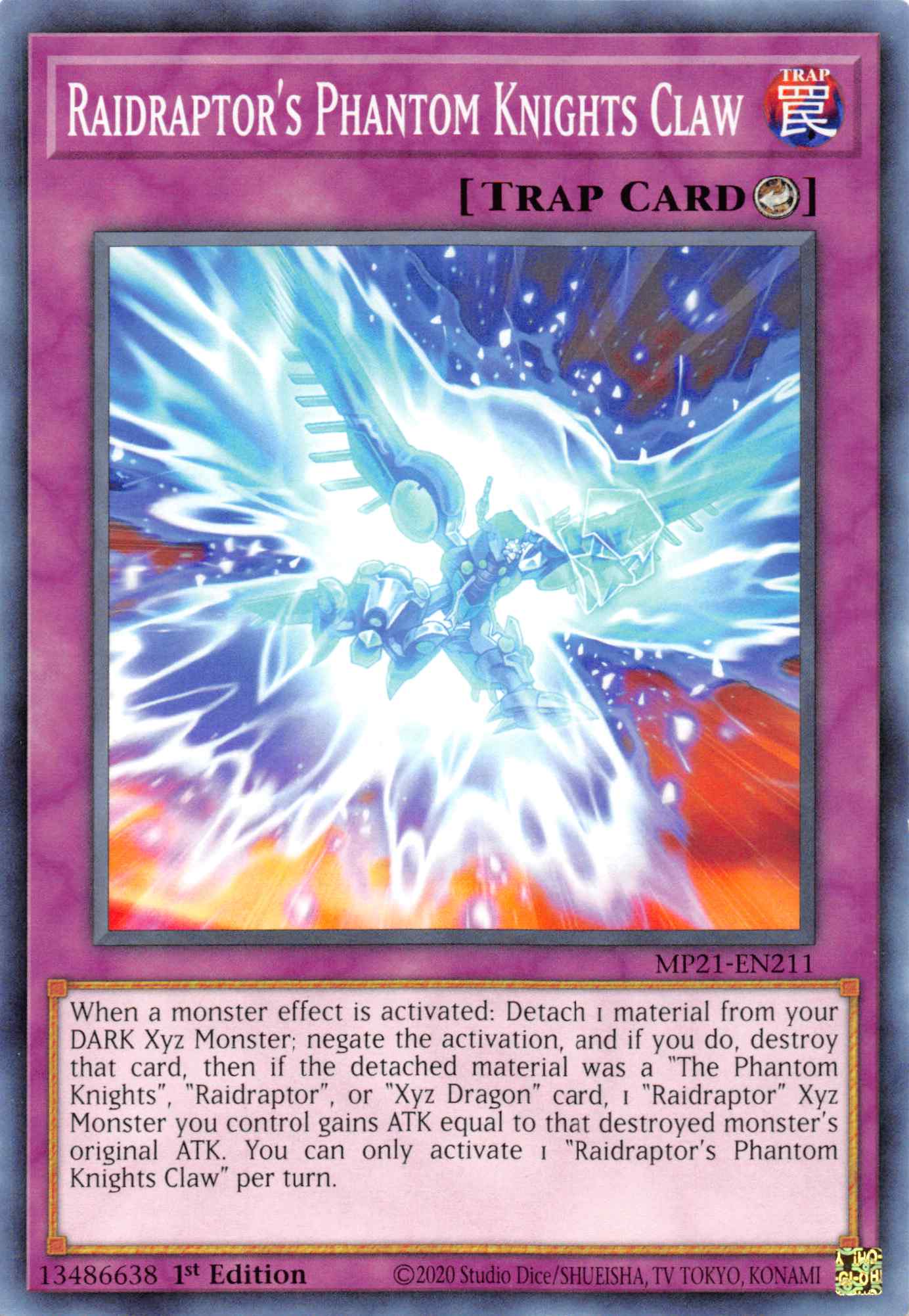 Raidraptor's Phantom Knights Claw [MP21-EN211] Common | Card Merchant Takapuna