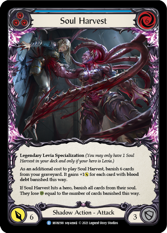 Soul Harvest [MON198-RF] (Monarch)  1st Edition Rainbow Foil | Card Merchant Takapuna