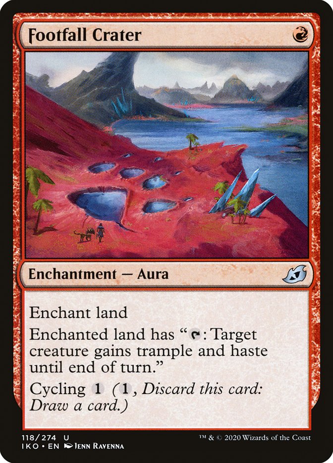 Footfall Crater [Ikoria: Lair of Behemoths] | Card Merchant Takapuna