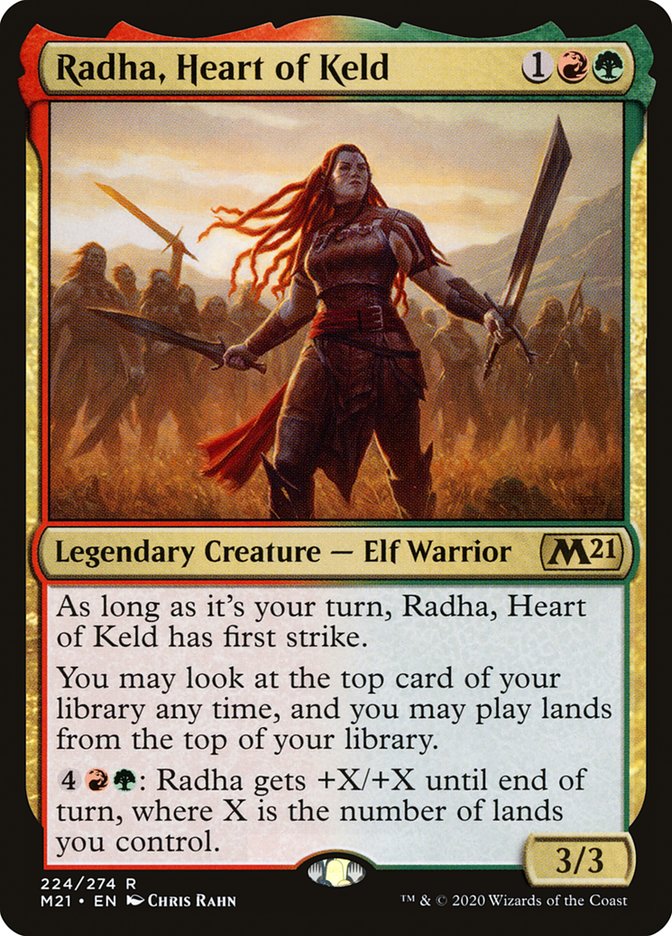 Radha, Heart of Keld [Core Set 2021] | Card Merchant Takapuna