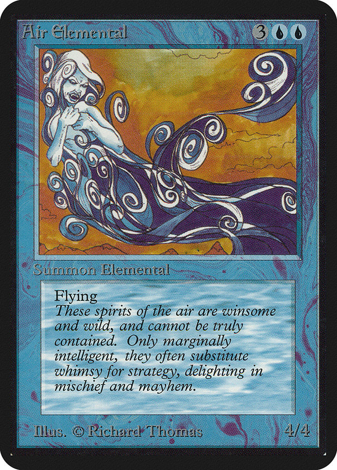 Air Elemental [Alpha Edition] | Card Merchant Takapuna