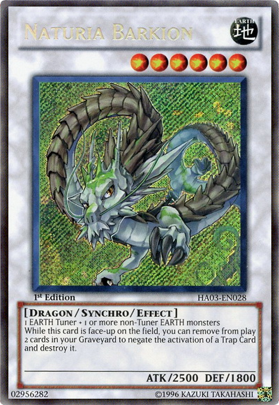 Naturia Barkion [HA03-EN028] Secret Rare | Card Merchant Takapuna