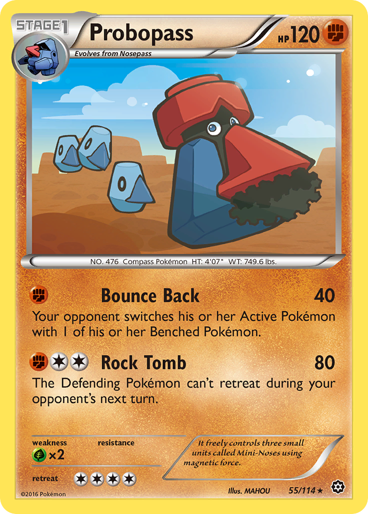 Probopass (55/114) [XY: Steam Siege] | Card Merchant Takapuna