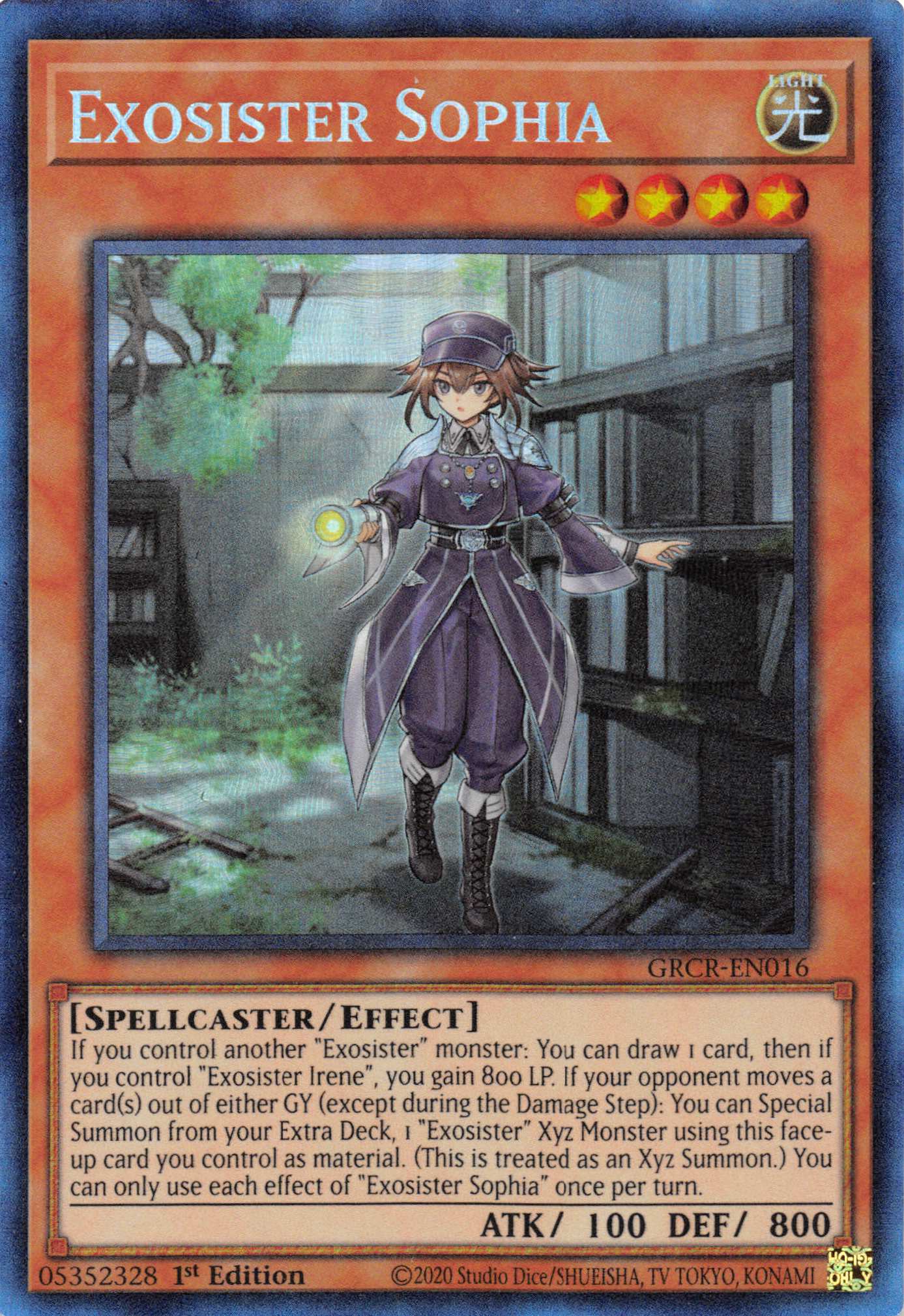 Exosister Sophia [GRCR-EN016] Collector's Rare | Card Merchant Takapuna