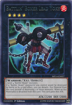 Battlin' Boxer Lead Yoke [MP14-EN027] Rare | Card Merchant Takapuna