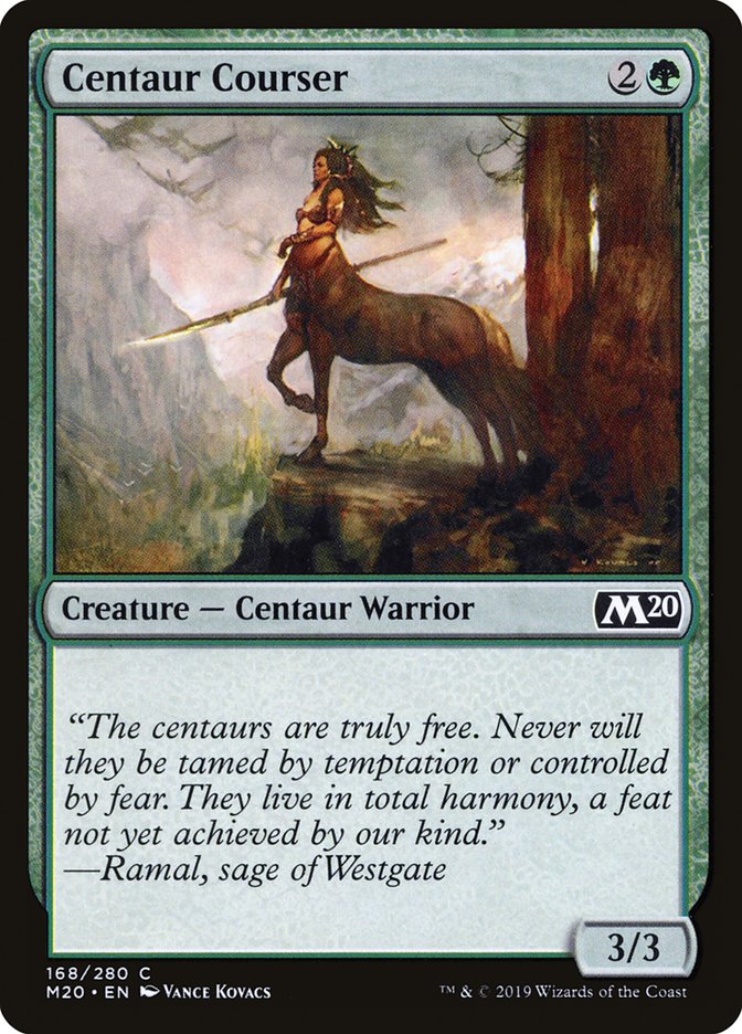 Centaur Courser [Core Set 2020] | Card Merchant Takapuna