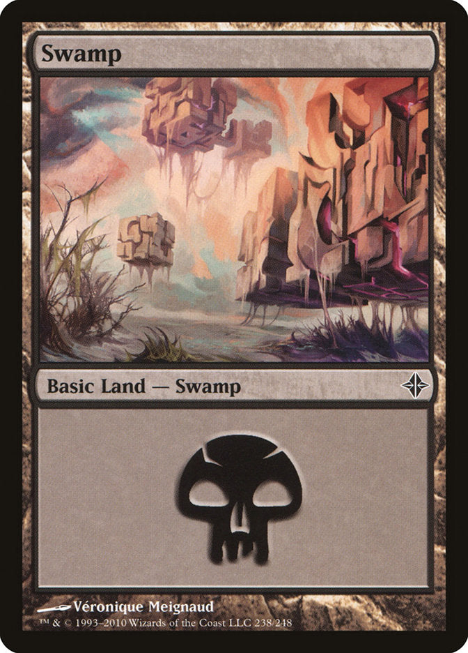 Swamp (238) [Rise of the Eldrazi] | Card Merchant Takapuna