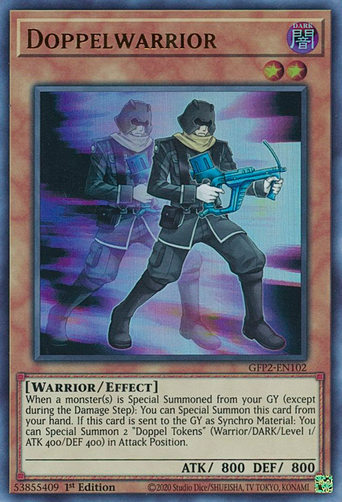 Doppelwarrior [GFP2-EN102] Ultra Rare | Card Merchant Takapuna