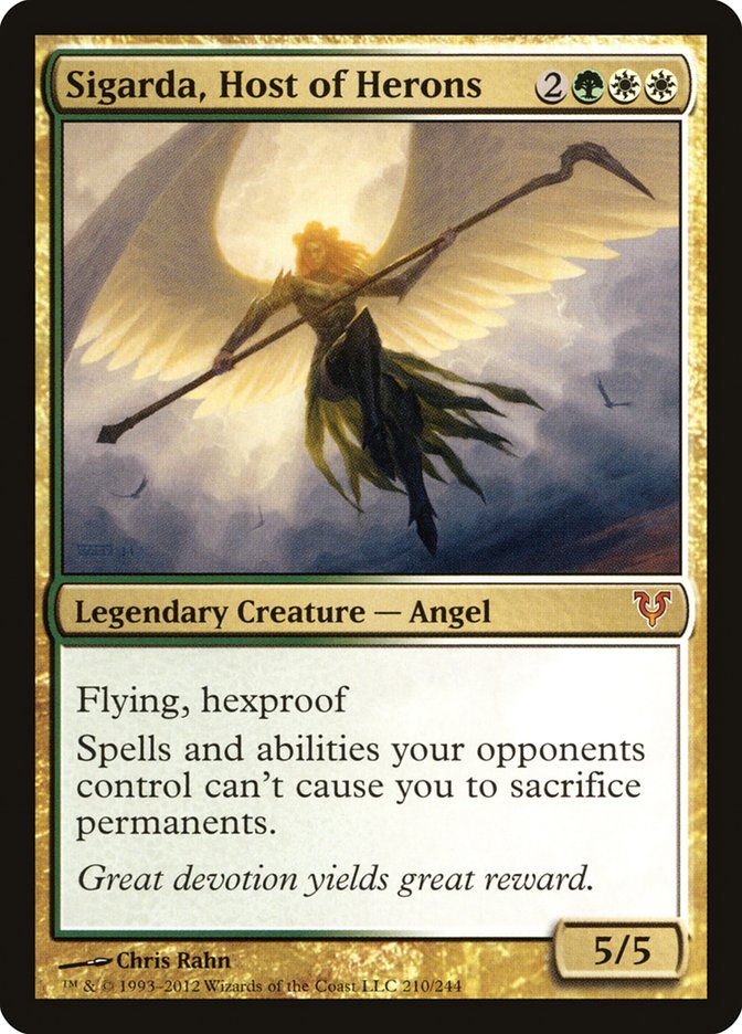 Sigarda, Host of Herons [Avacyn Restored] | Card Merchant Takapuna