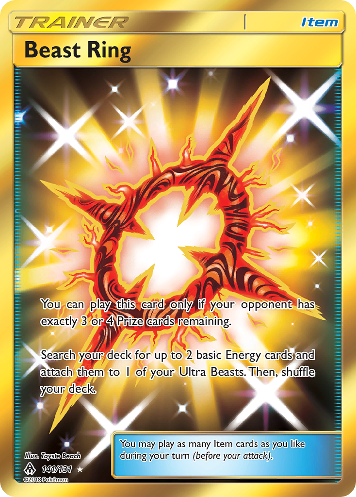 Beast Ring (141/131) [Sun & Moon: Forbidden Light] | Card Merchant Takapuna