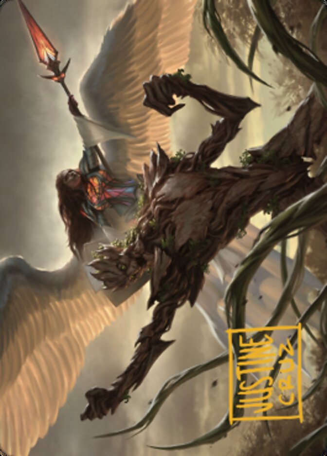 Strength of the Coalition Art Card (Gold-Stamped Signature) [Dominaria United Art Series] | Card Merchant Takapuna