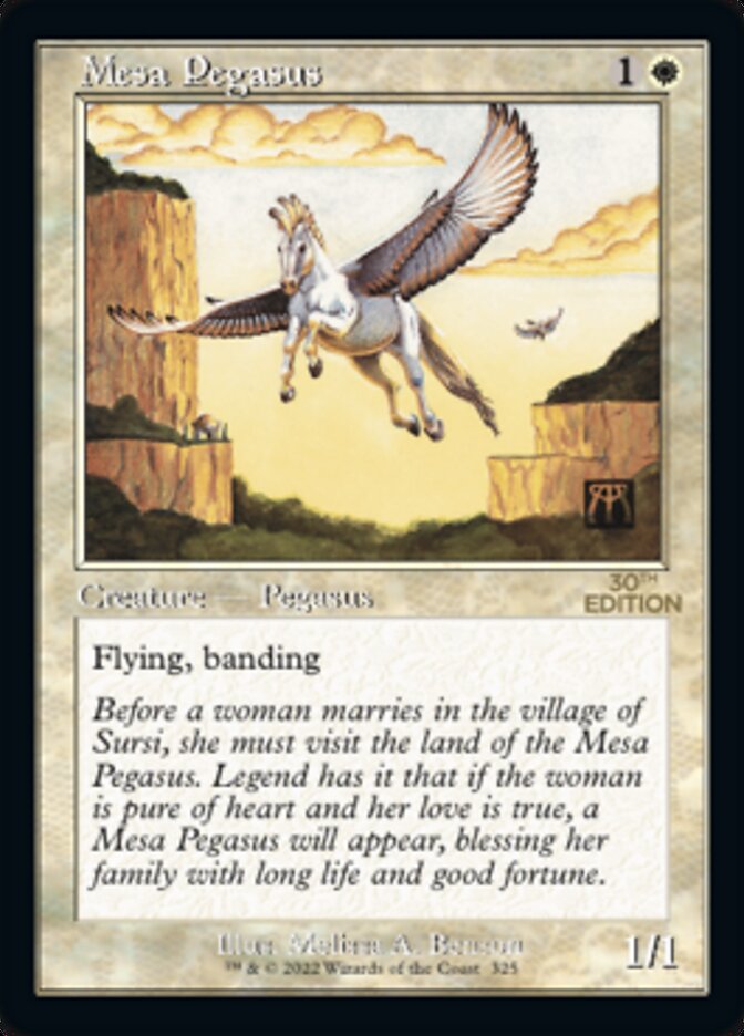 Mesa Pegasus (Retro) [30th Anniversary Edition] | Card Merchant Takapuna