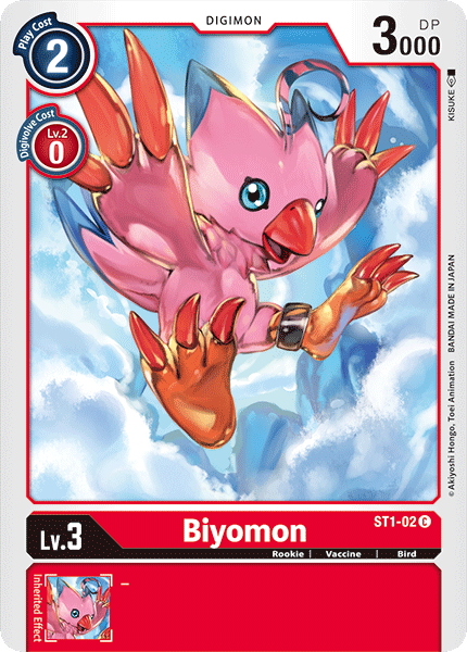 Biyomon [ST1-02] [Starter Deck: Gaia Red] | Card Merchant Takapuna