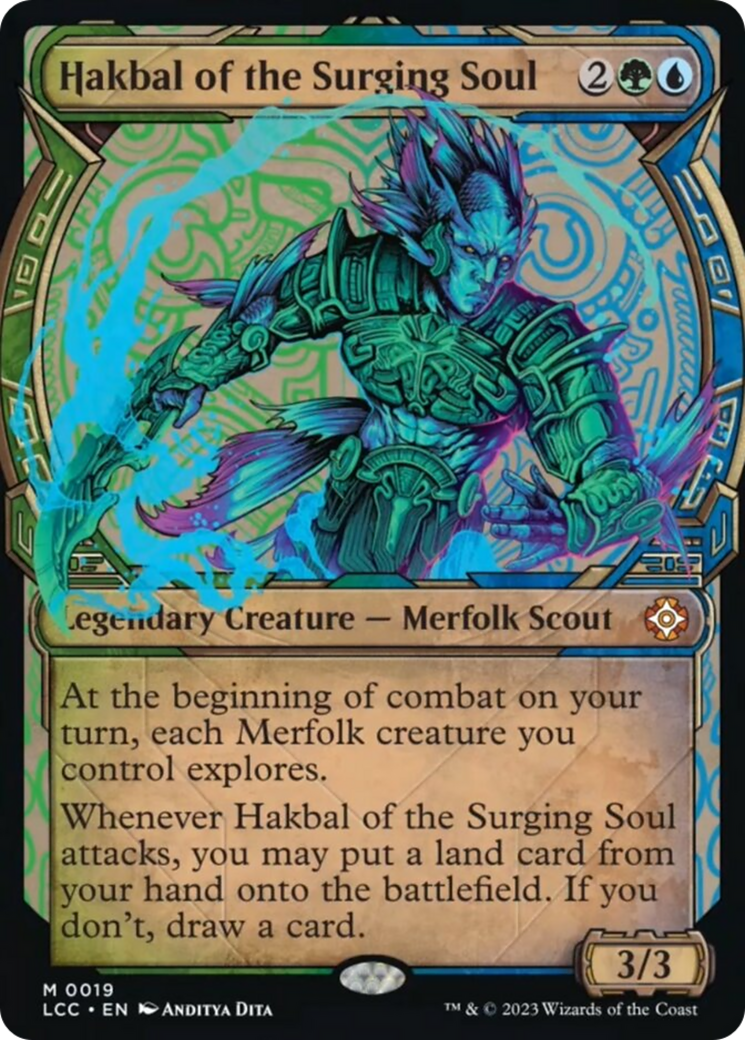 Hakbal of the Surging Soul (Showcase) [The Lost Caverns of Ixalan Commander] | Card Merchant Takapuna