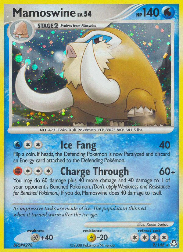 Mamoswine (9/146) [Diamond & Pearl: Legends Awakened] | Card Merchant Takapuna