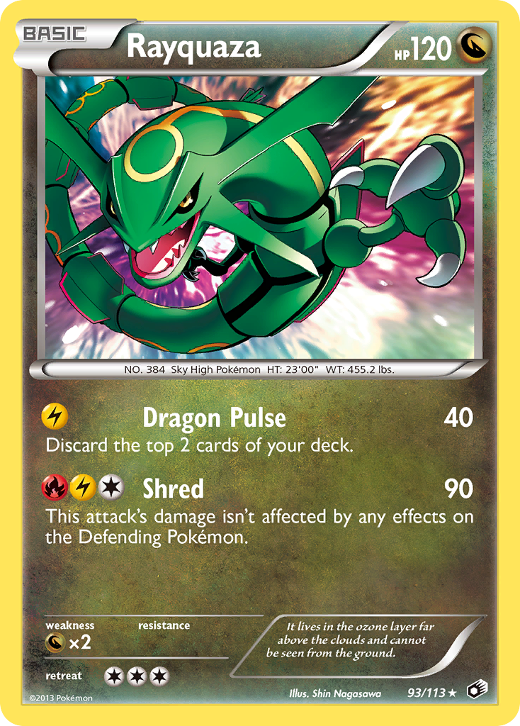 Rayquaza (93/113) [Black & White: Legendary Treasures] | Card Merchant Takapuna