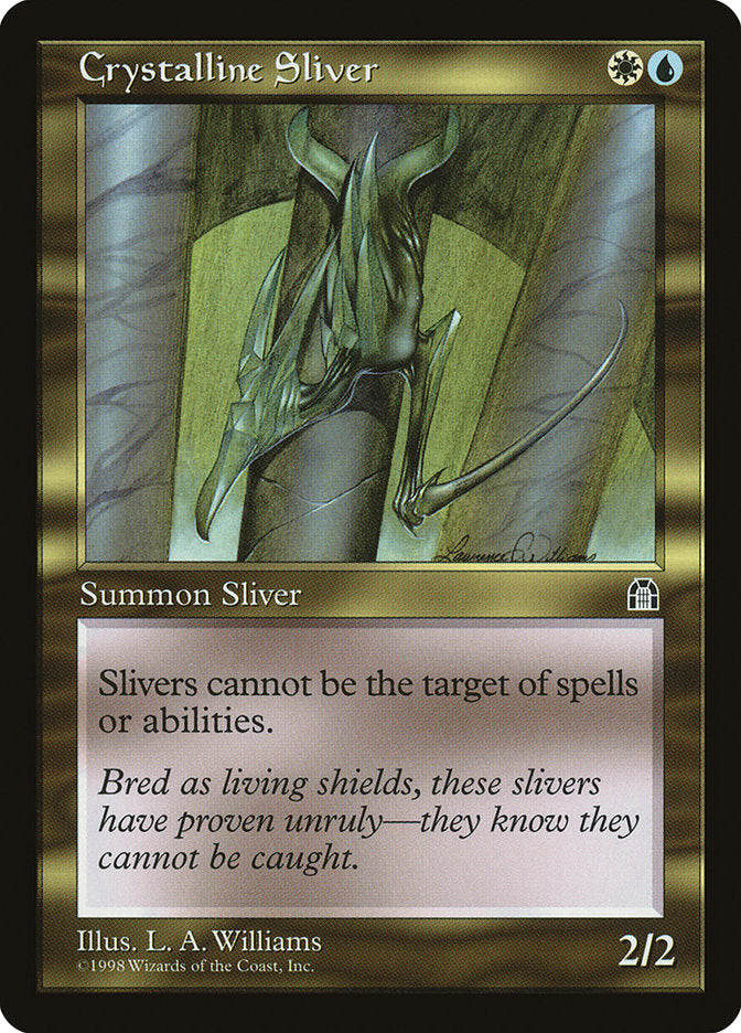 Crystalline Sliver [Stronghold] | Card Merchant Takapuna