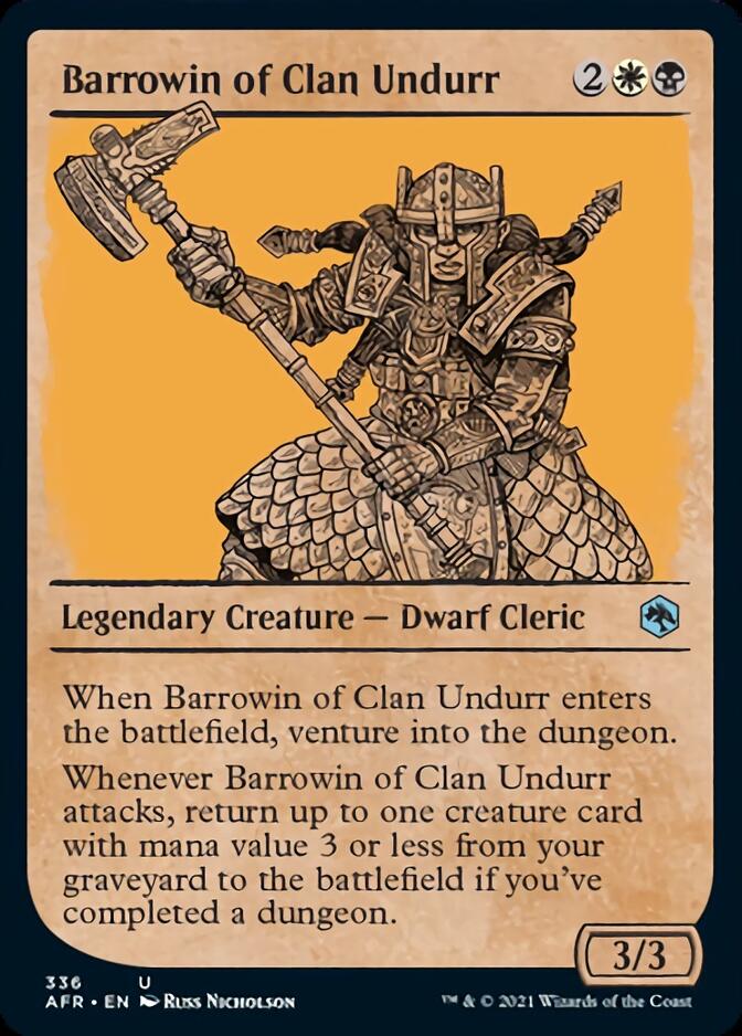 Barrowin of Clan Undurr (Showcase) [Dungeons & Dragons: Adventures in the Forgotten Realms] | Card Merchant Takapuna