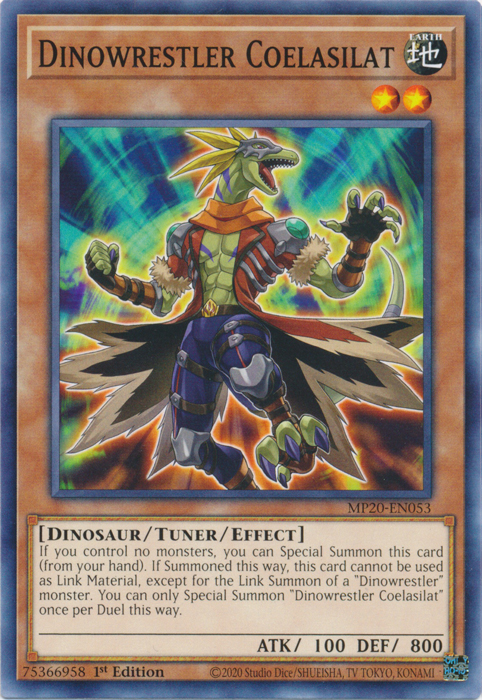 Dinowrestler Coelasilat [MP20-EN053] Common | Card Merchant Takapuna