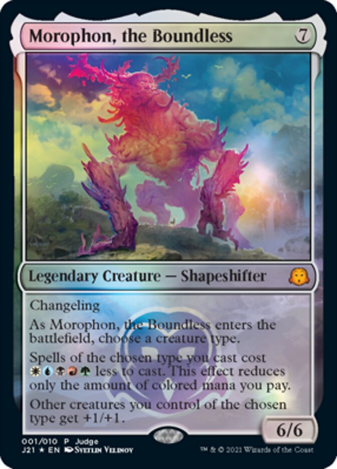 Morophon, the Boundless [Judge Gift Cards 2021] | Card Merchant Takapuna