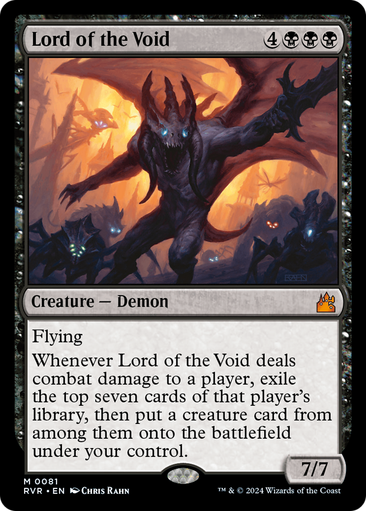 Lord of the Void [Ravnica Remastered] | Card Merchant Takapuna