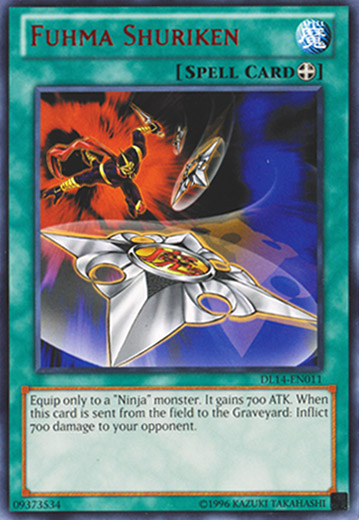 Fuhma Shuriken (Red) [DL14-EN011] Rare | Card Merchant Takapuna